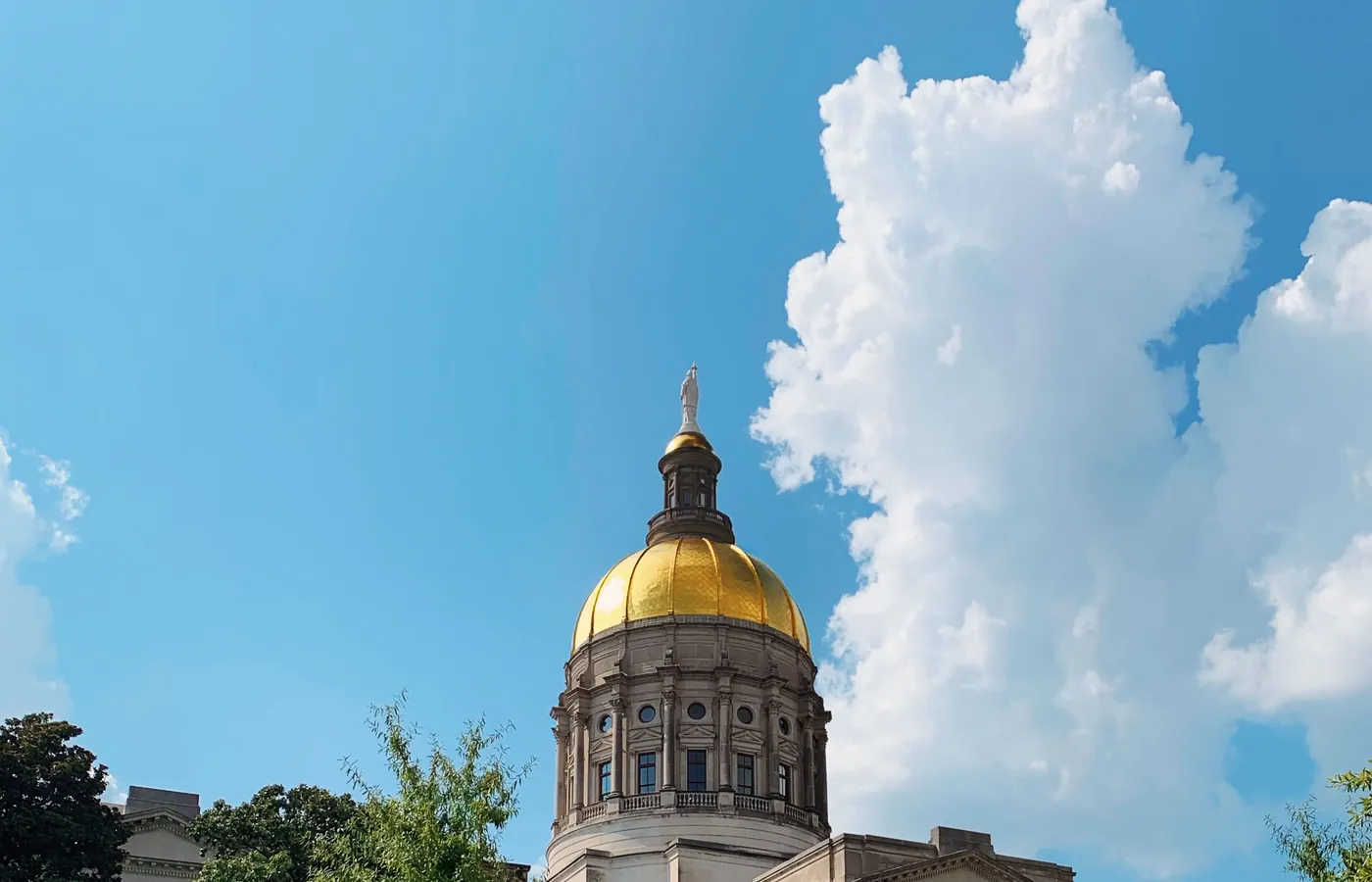 The Georgia State Capitol in Atlanta, representing Georgia Service Animals statewide